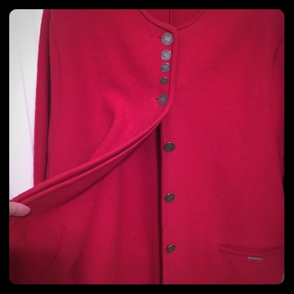Geiger of Austria Boiled Wool Coat